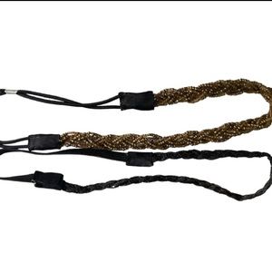 SET OF ELASTIC HEADBANDS